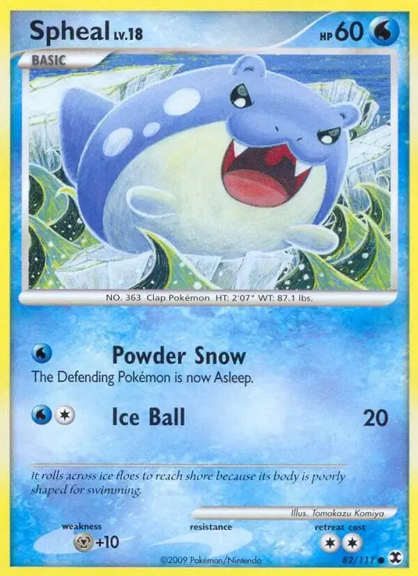 Spheal - Pokemon Rising Rivals #82