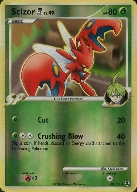Scizor [Reverse Holo] - Pokemon Rising Rivals #48