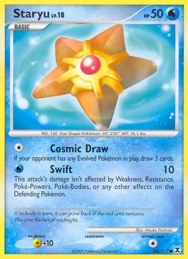 Staryu - Pokemon Rising Rivals #83