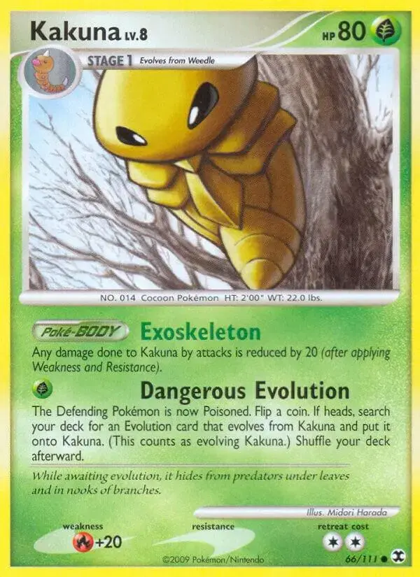 Kakuna - Pokemon Rising Rivals #66