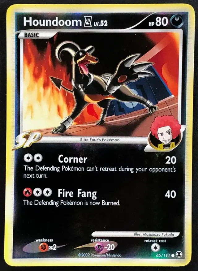 Houndoom [Reverse Holo] - Pokemon Rising Rivals #65