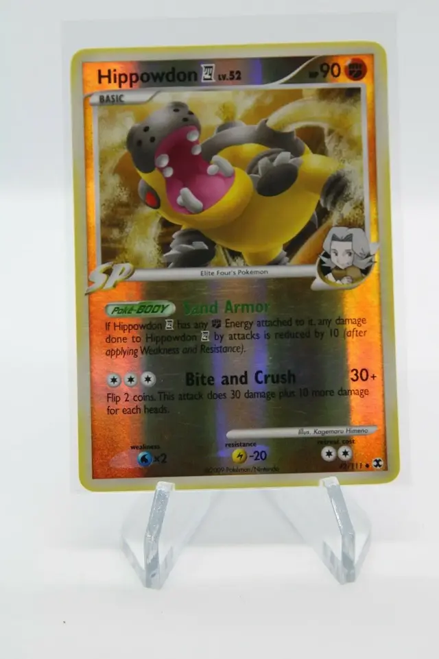 Hippowdon [Reverse Holo] - Pokemon Rising Rivals #42