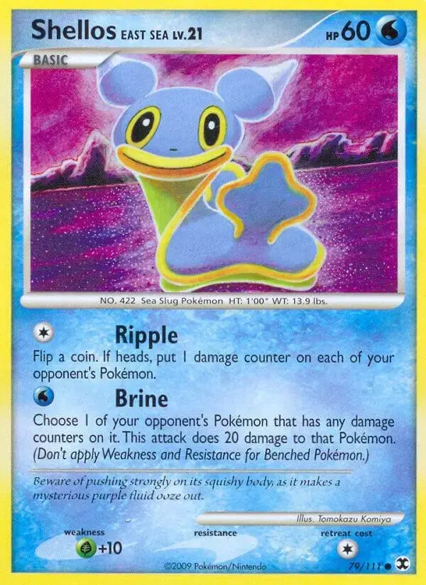 Shellos East Sea - Pokemon Rising Rivals #79