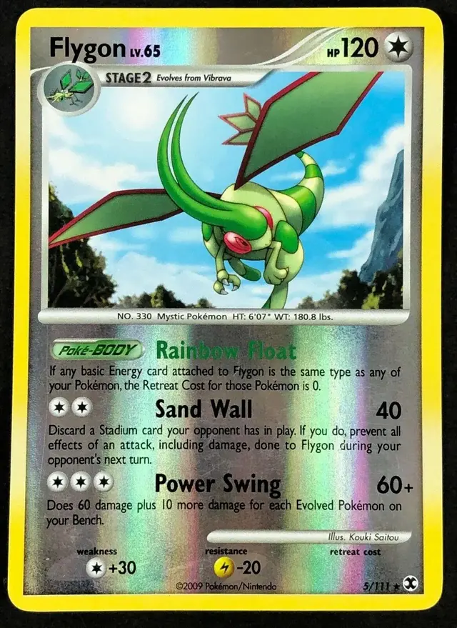 Flygon [Reverse Holo] - Pokemon Rising Rivals #5