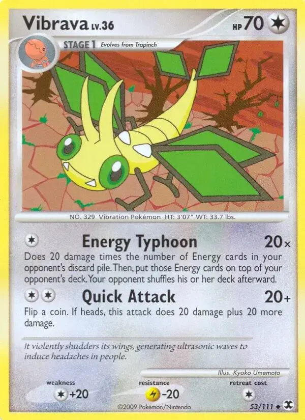 Vibrava - Pokemon Rising Rivals #53