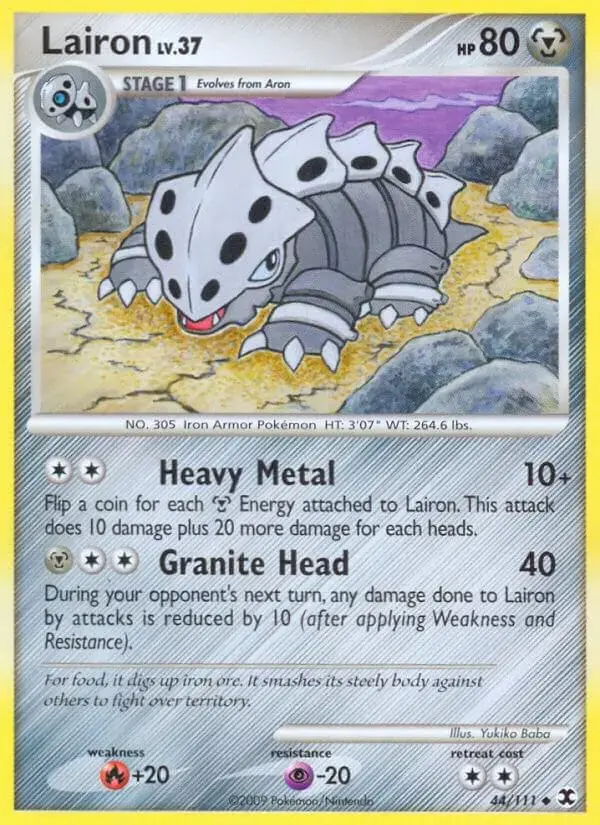 Lairon - Pokemon Rising Rivals #44