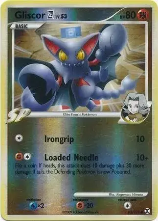 Gliscor [Reverse Holo] - Pokemon Rising Rivals #62
