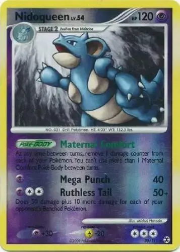 Nidoqueen [Reverse Holo] - Pokemon Rising Rivals #30