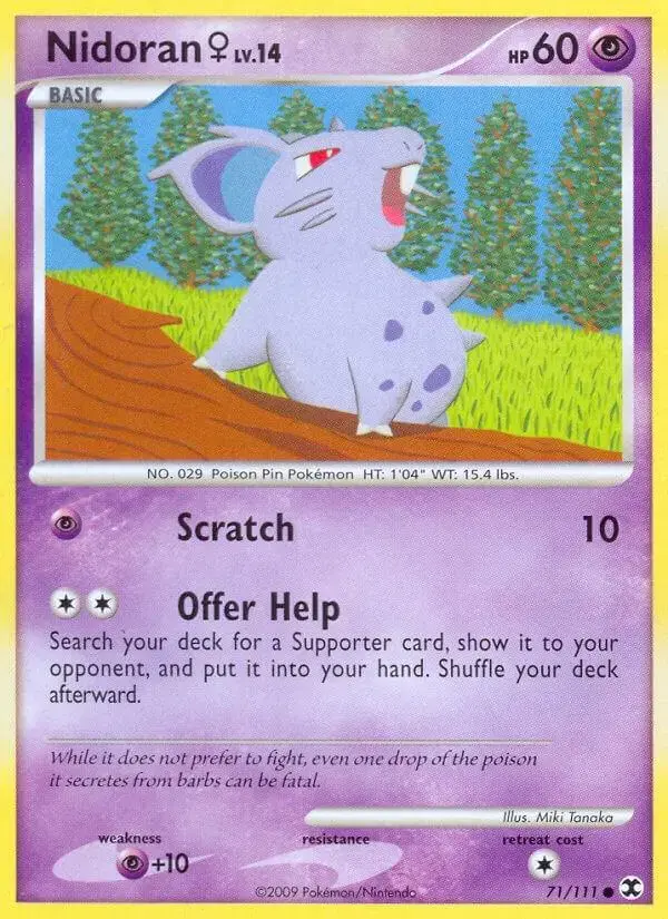 Nidoran - Pokemon Rising Rivals #71