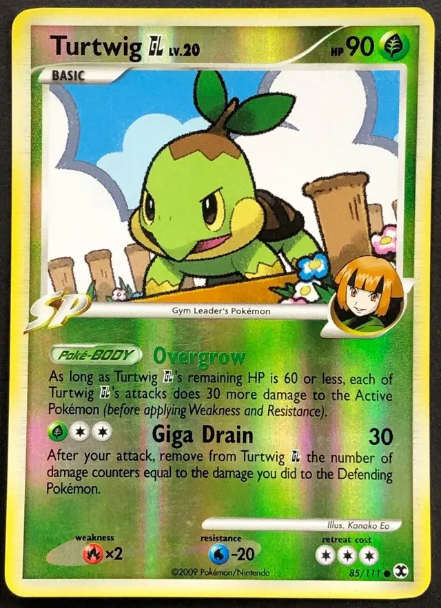 Turtwig GL [Reverse Holo]