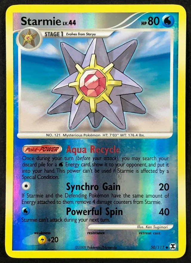 Starmie [Reverse Holo] - Pokemon Rising Rivals #50
