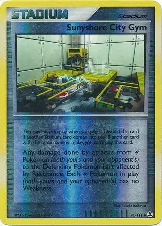 Sunyshore City Gym [Reverse Holo] - Pokemon Rising Rivals #94