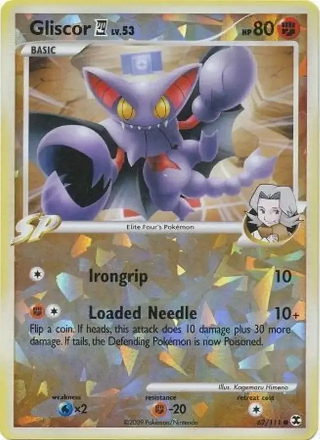 Gliscor [Cracked Ice] - Pokemon Rising Rivals #62
