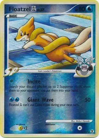 Floatzel GL [Reverse Holo] - Pokemon Rising Rivals #4
