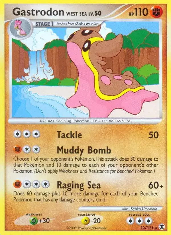 Gastrodon West Sea - Pokemon Rising Rivals #22