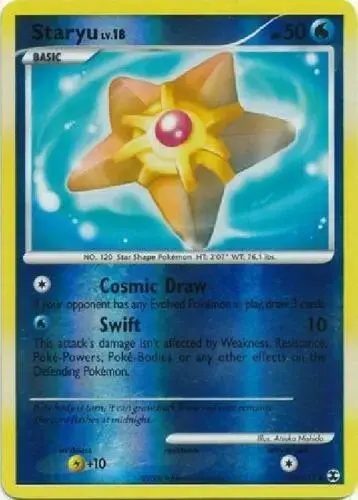Staryu [Reverse Holo] - Pokemon Rising Rivals #83