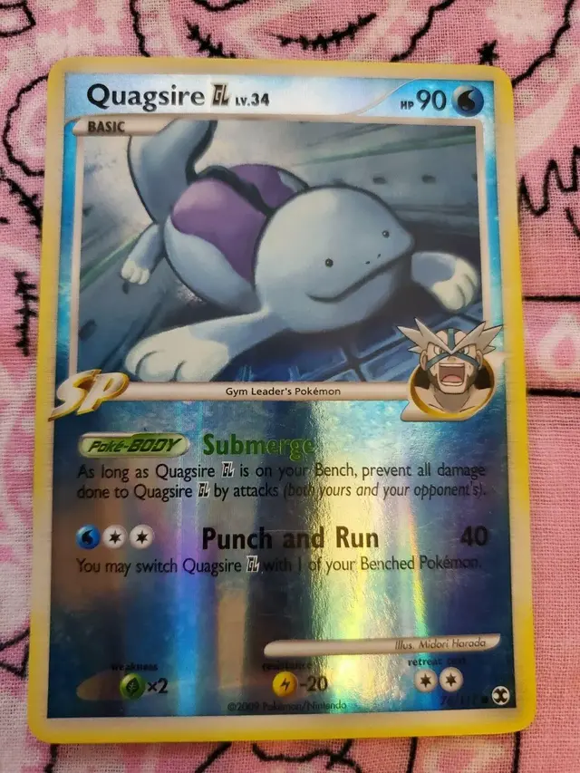 Quagsire GL [Reverse Holo] - Pokemon Rising Rivals #76
