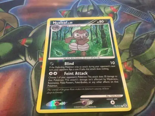 Nuzleaf [Reverse Holo] - Pokemon Rising Rivals #75