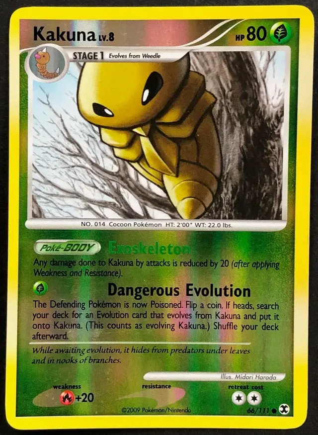 Kakuna [Reverse Holo] - Pokemon Rising Rivals #66