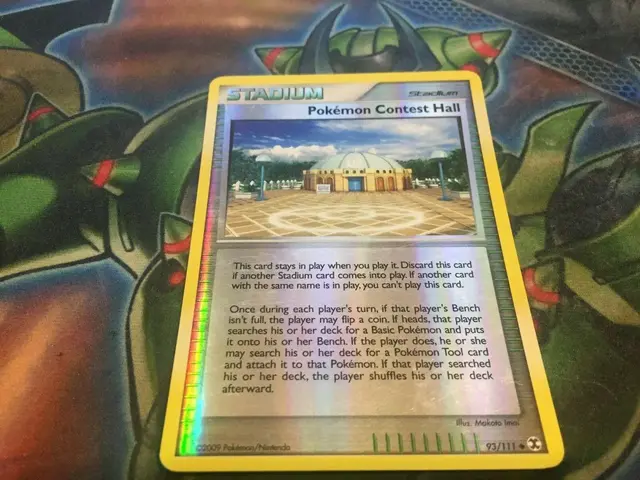 Pokemon Contest Hall [Reverse Holo] - Pokemon Rising Rivals #93