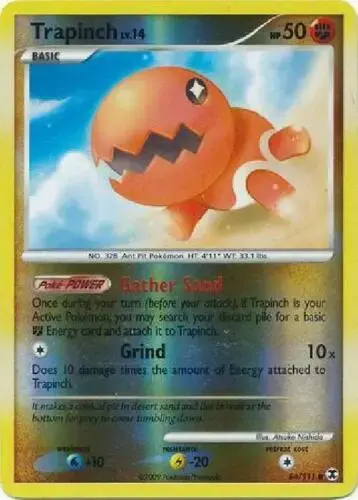 Trapinch [Reverse Holo] - Pokemon Rising Rivals #84