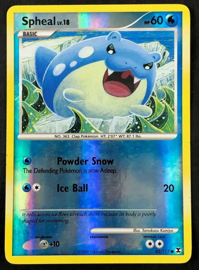 Spheal [Reverse Holo] - Pokemon Rising Rivals #82