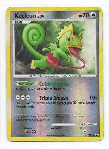 Kecleon [Reverse Holo] - Pokemon Rising Rivals #67
