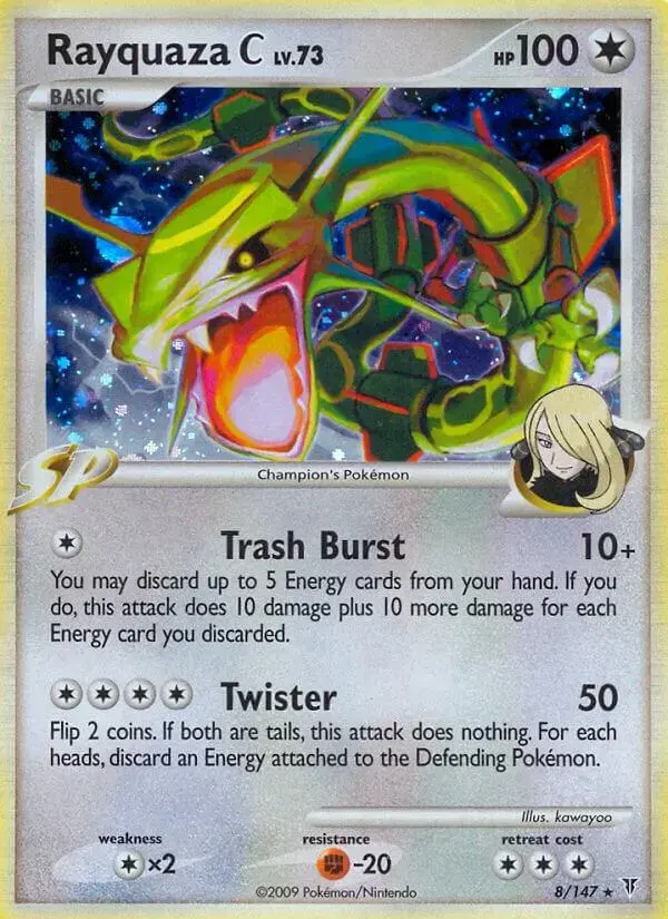 Rayquaza C - Pokemon Supreme Victors #8