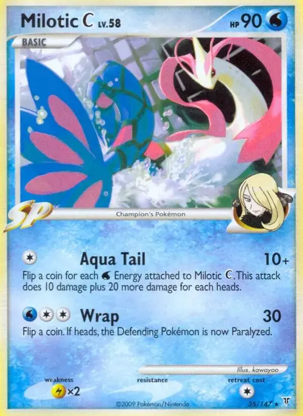 Milotic C - Pokemon Supreme Victors #35