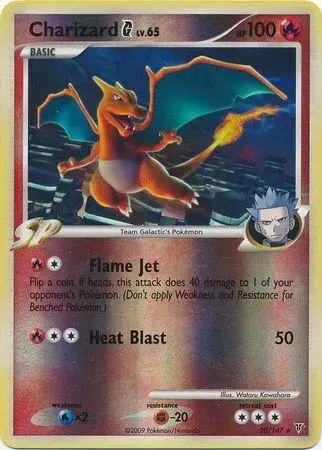 Charizard G [Reverse Holo] - Pokemon Supreme Victors #20