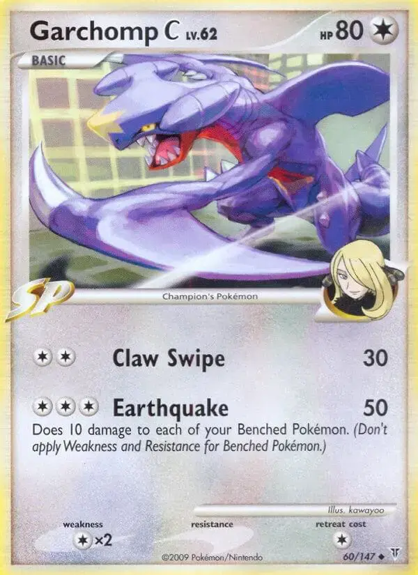Garchomp C - Pokemon Supreme Victors #60