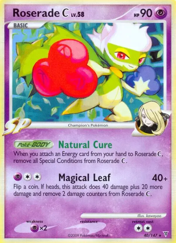 Roserade C - Pokemon Supreme Victors #40