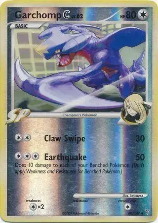 Garchomp C [Reverse Holo] - Pokemon Supreme Victors #60
