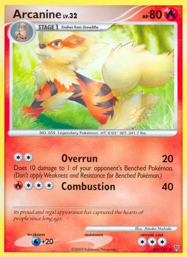Arcanine - Pokemon Supreme Victors #50