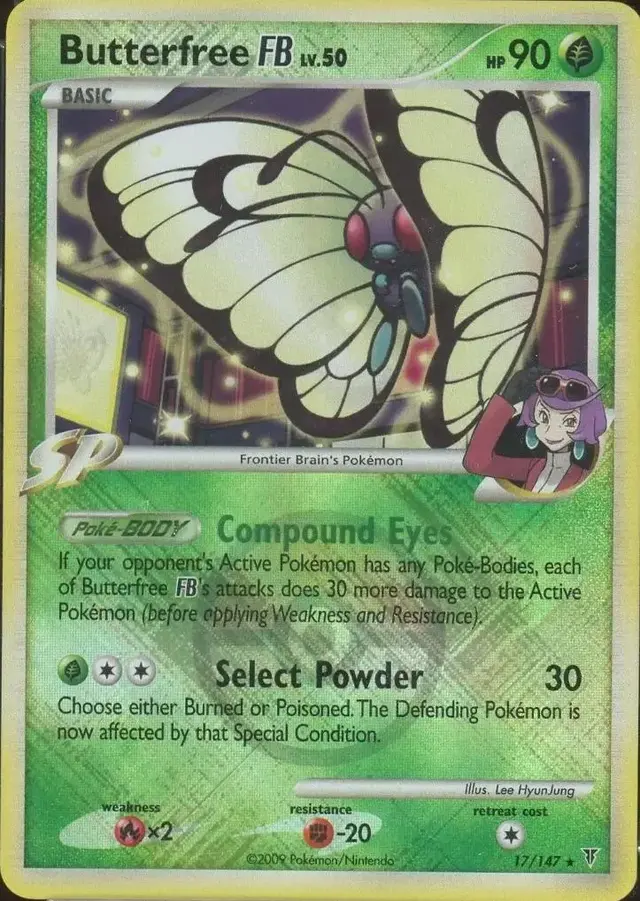 Butterfree FB [Crosshatch Holo] - Pokemon Supreme Victors #17