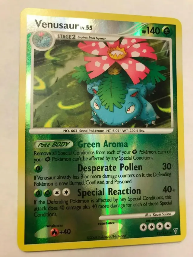 Venusaur [Reverse Holo] - Pokemon Supreme Victors #13
