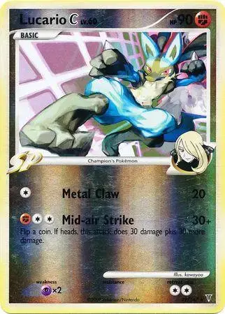 Lucario C [Reverse Holo] - Pokemon Supreme Victors #31