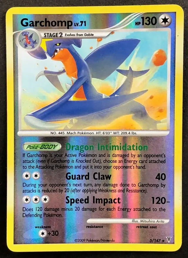 Garchomp [Reverse Holo] - Pokemon Supreme Victors #5