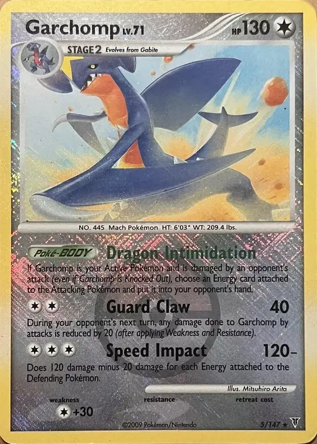 Garchomp [Crosshatch Holo] - Pokemon Supreme Victors #5