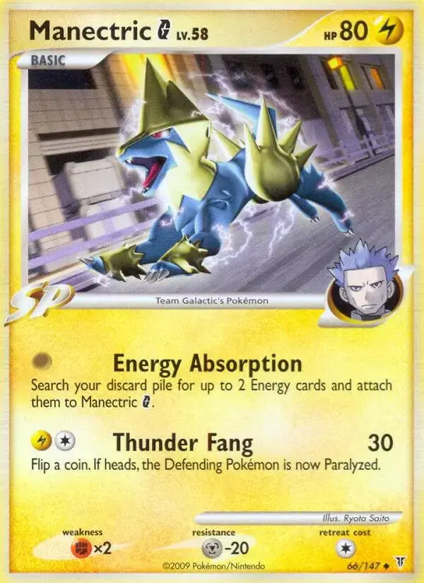 Manectric G - Pokemon Supreme Victors #66
