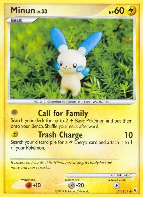 Minun - Pokemon Supreme Victors #71