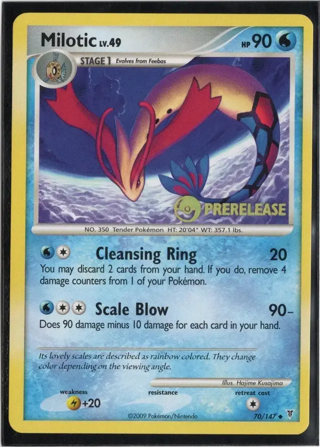 Milotic [Prerelease] - Pokemon Supreme Victors #70