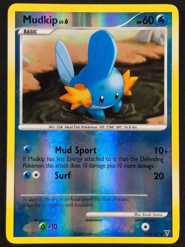Mudkip [Reverse Holo]