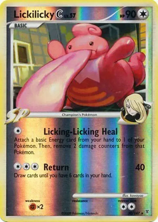 Lickilicky C [Reverse Holo] - Pokemon Supreme Victors #30