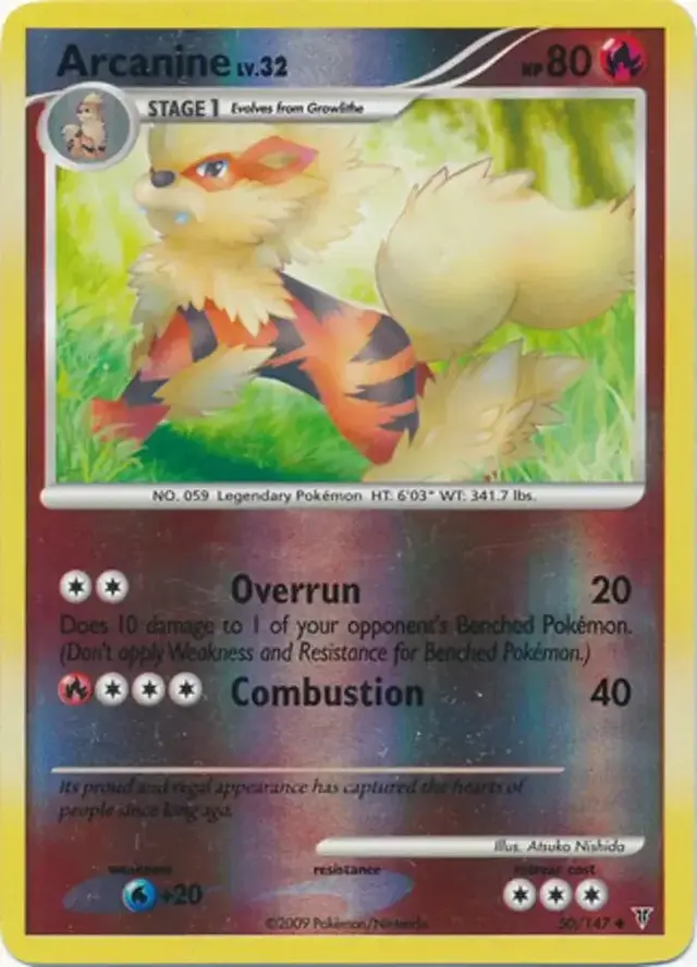 Arcanine [Reverse Holo] - Pokemon Supreme Victors #50
