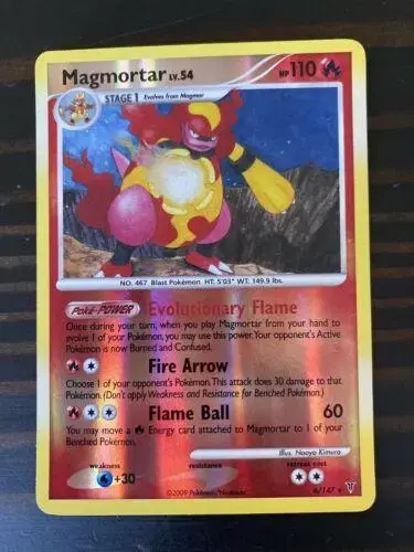Magmortar [Reverse Holo] - Pokemon Supreme Victors #6