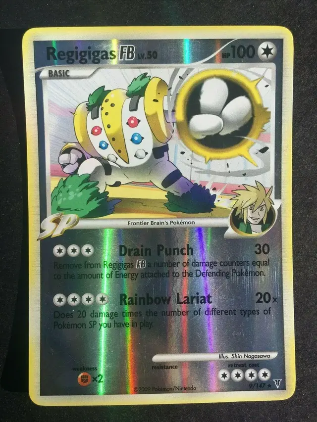Regigigas FB [Reverse Holo] - Pokemon Supreme Victors #9