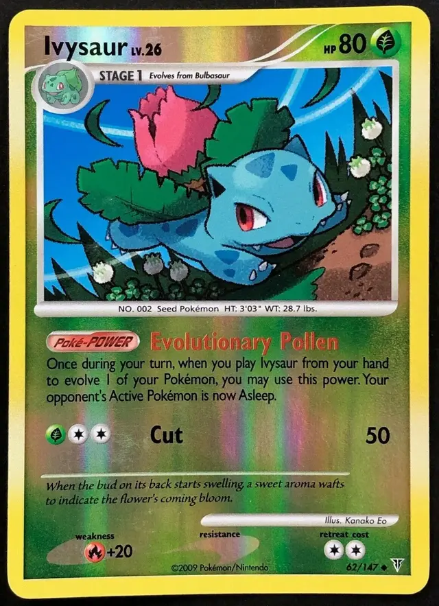 Ivysaur [Reverse Holo] - Pokemon Supreme Victors #62