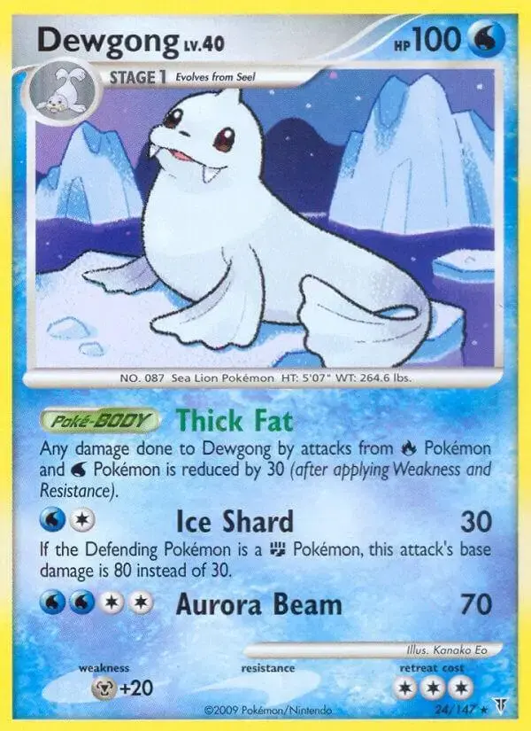 Dewgong - Pokemon Supreme Victors #24