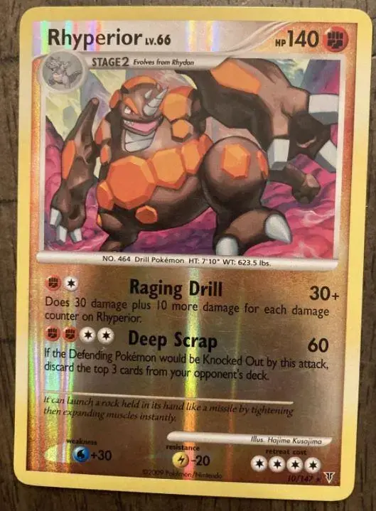 Rhyperior [Reverse Holo] - Pokemon Supreme Victors #10